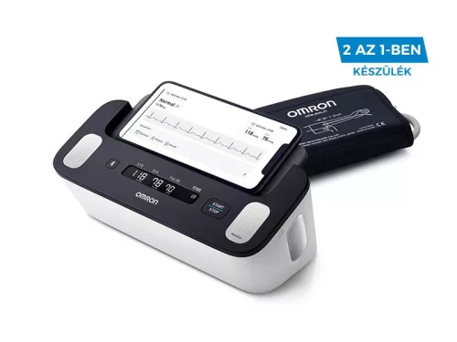 Vérnyomásmérő OMRON Complete 2 az 1-ben okos vérnyomásmérő és EKG