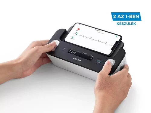 Vérnyomásmérő OMRON Complete 2 az 1-ben okos vérnyomásmérő és EKG
