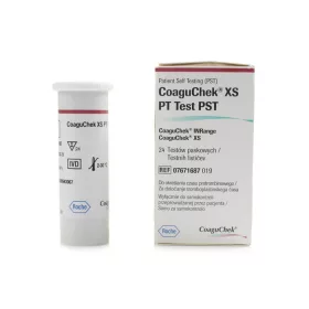 Tesztcsík CoaguChek XS PT PST 24 db / 07671687070