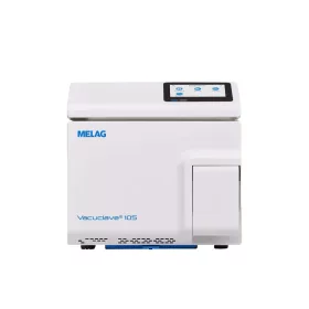   Gőzsterilizátor Melag, 5 literes /  Vacuclave 105, 2 tálcával _ ME10105 + 2 pcs ME23446