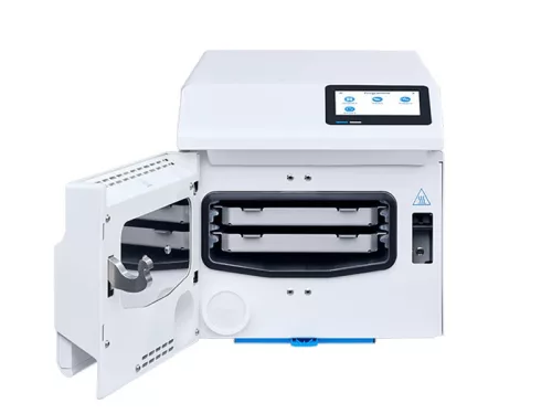 Gőzsterilizátor Melag, 5 literes /  Vacuclave 105, 2 tálcával _ ME10105 + 2 pcs ME23446
