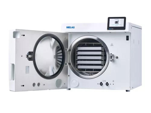 Gőzsterilizátor Melag, 23 literes / Vacuclave 323, 3 tálcával _ ME10323 +3 pcs ME00230