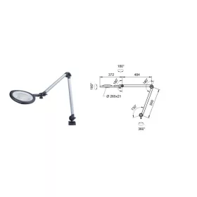   Lámpa nagyítós Tevisio  / Magnifier luminaire TEVISIO TVD 750/940/DM 113714000-00800676