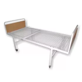   Ágy kórtermi görgős emelhető támlás, lapra szerelt / 200 x 90 lapra szerelt