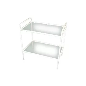 Műszerasztal 50x80 fix / 13.02 üveglapos