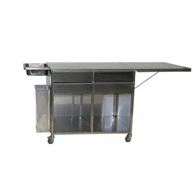   Gipszkezelő kocsi / H: 120 cm (kinyitva 180 cm), SZ: 90 cm, M: 75 cm