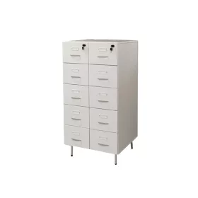 Szekrény kartoték 10 fiók fa 33.59 A/4 fekvő