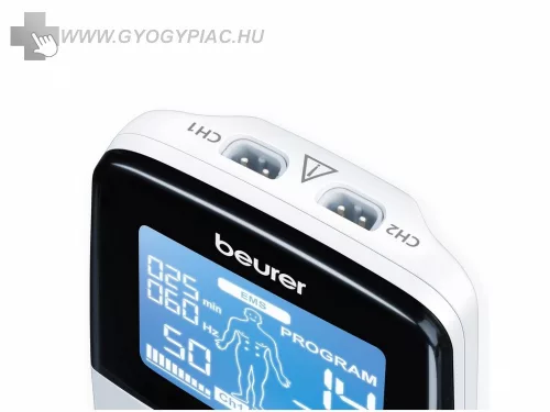  Beurer EM 49 Digitális TENS / EMS készülék 4 elektródával, 3 év garanciával